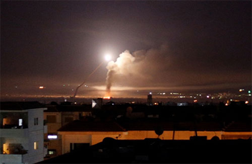 ataque aéreo en Latakia Defensa siria repele un ataque israelí en zonas de Latakia
